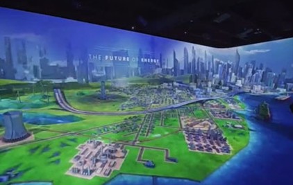 多媒體電子沙盤互動(dòng)展示